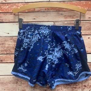 Nike blue athletic shorts